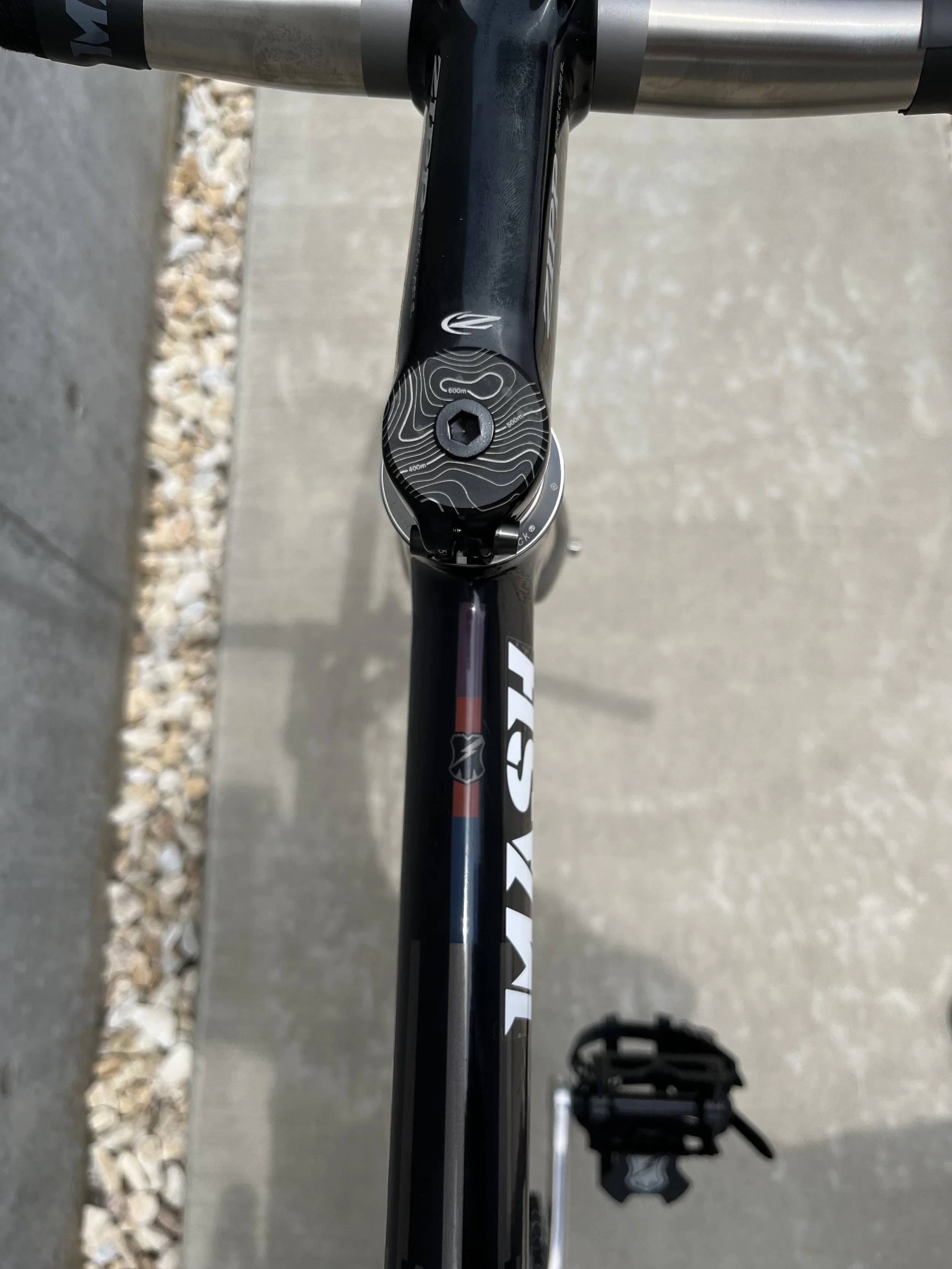 Cinelli mash parallax charcoal size 56 by Tomo — Slow Spin Society